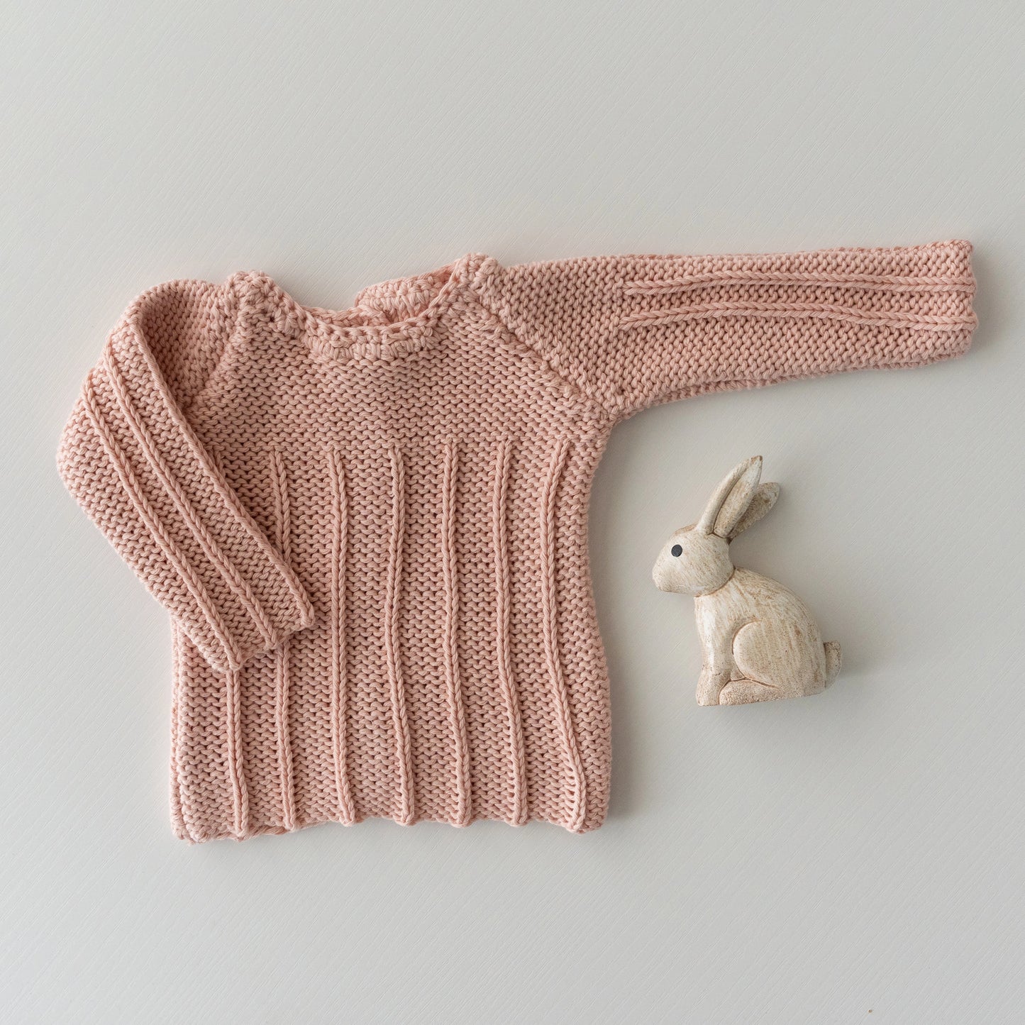 Conjunto Lulu Rosa Empolvado y Blanco