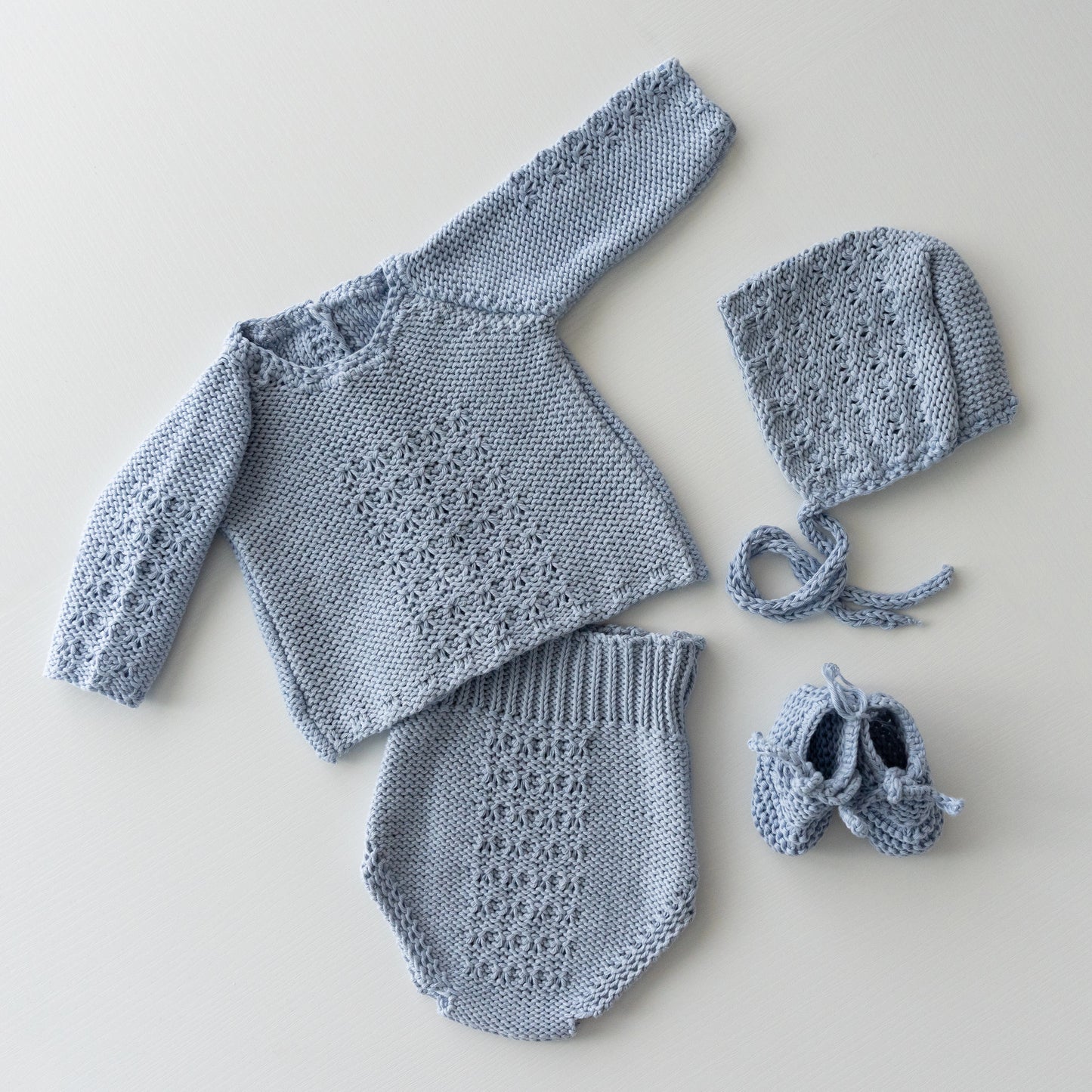 Conjunto Federica Azul Empolvado