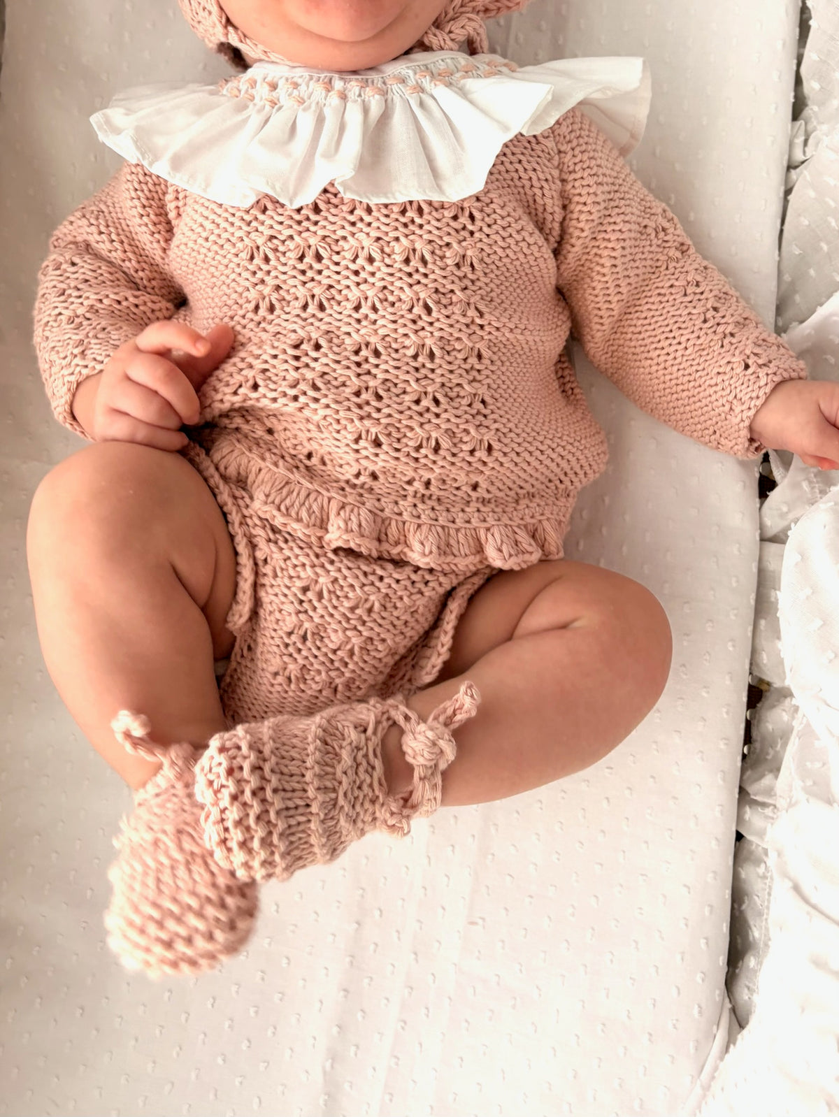 Conjunto Federica Rosa Empolvado