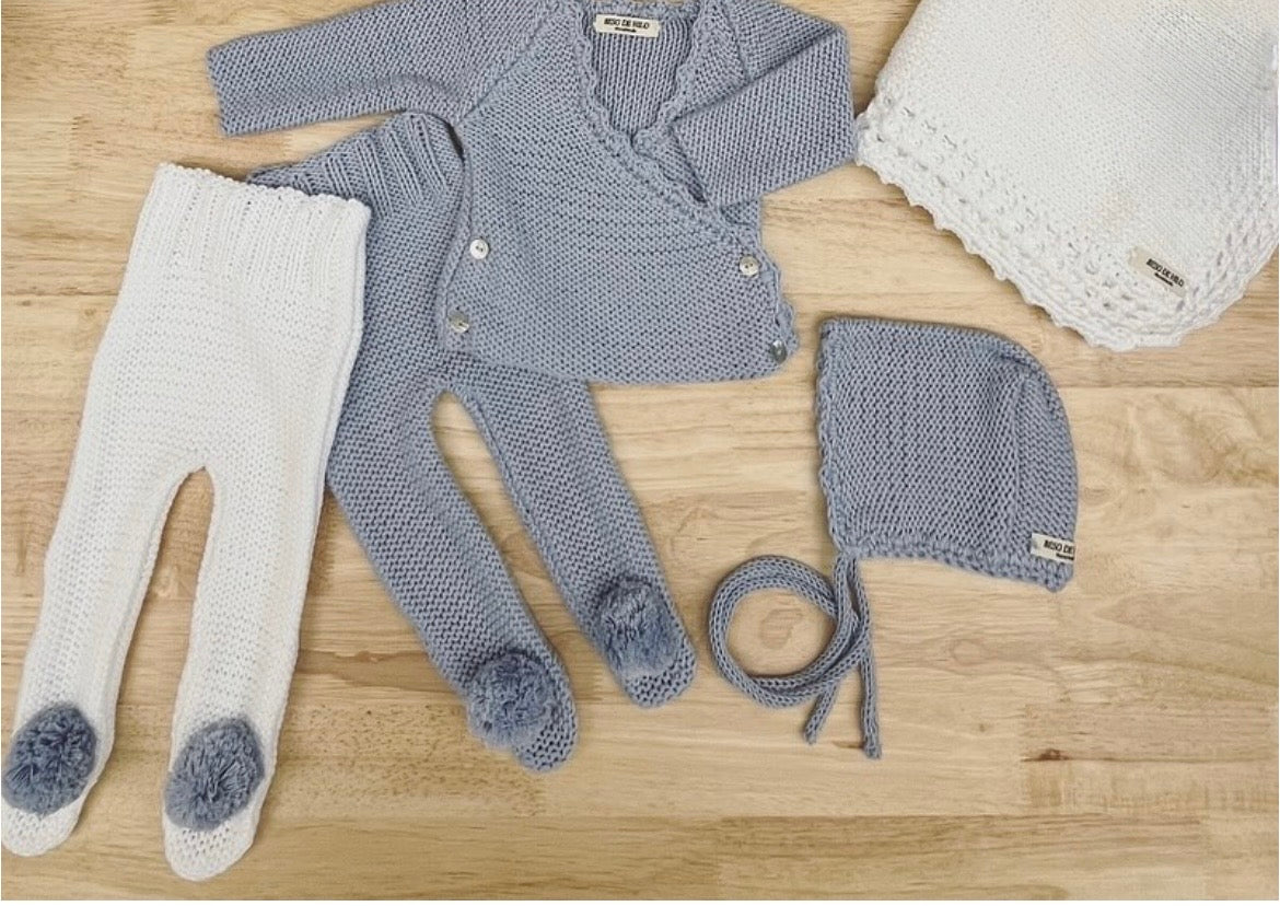 Conjunto PETIT Azul Empolvado