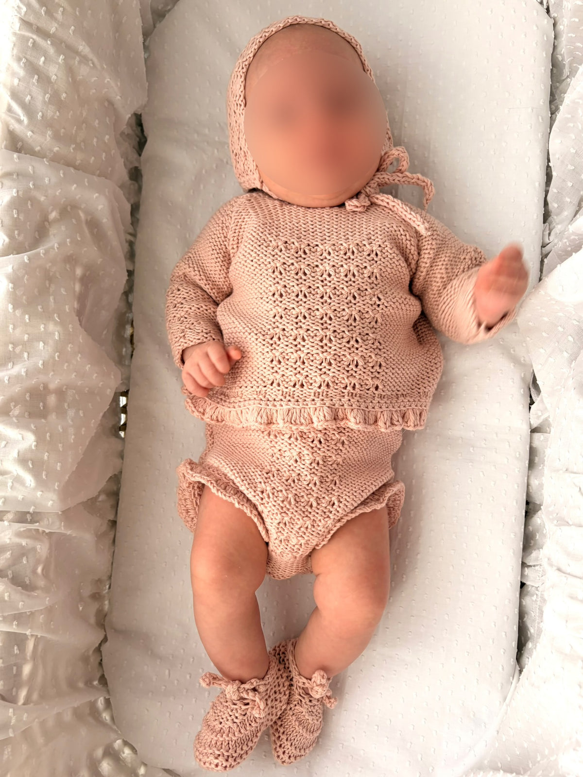Conjunto Federica Rosa Empolvado